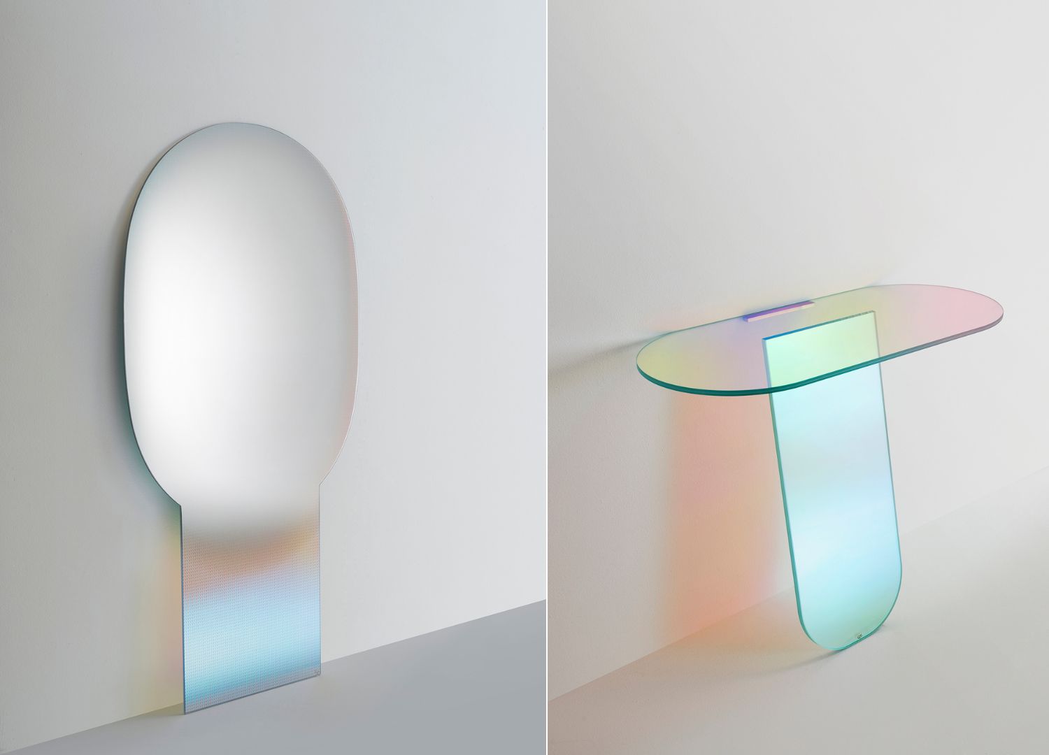 Shimmer collection: stunning glass furniture pieces : DesignWanted