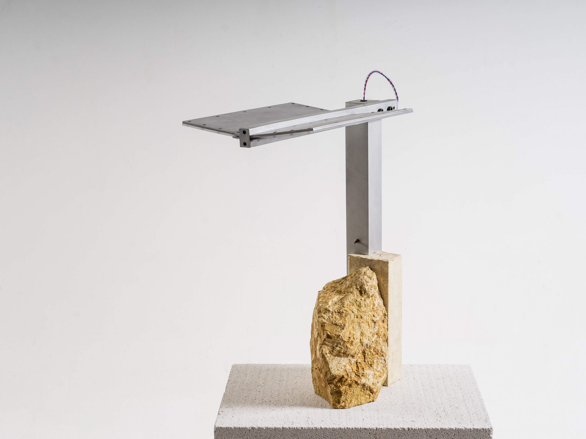 Collin Velkoff combined metal and stone