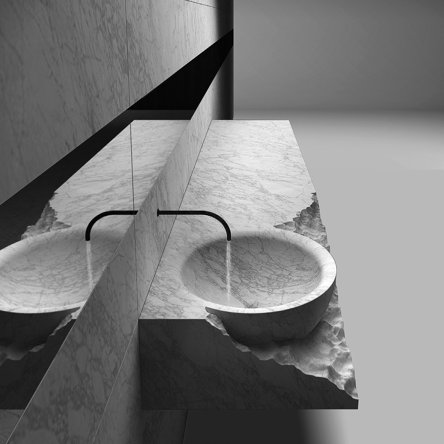 Raw & Sleek appearance - Corpo by HENRYTIMI made of Marble