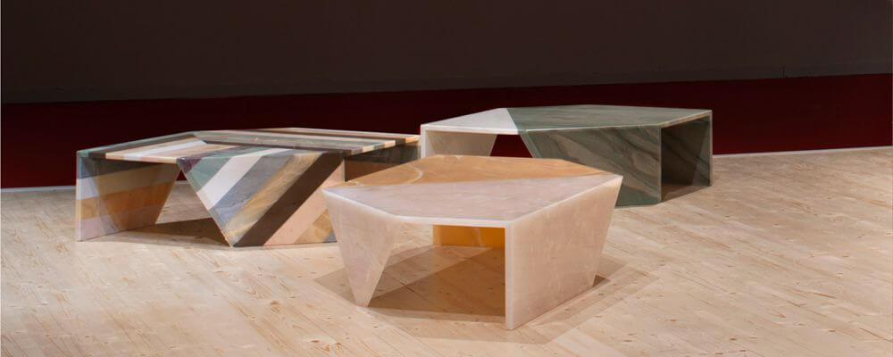 Origami tables on Design italy