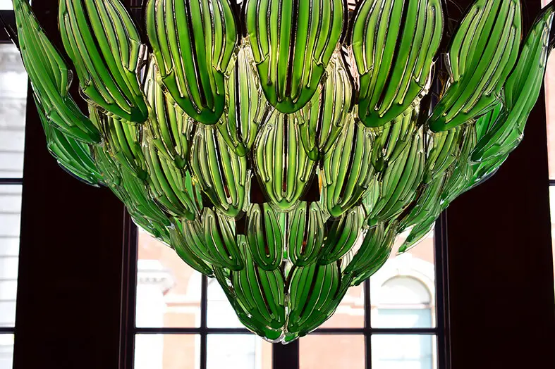 Exhale, Bionic Chandelier 