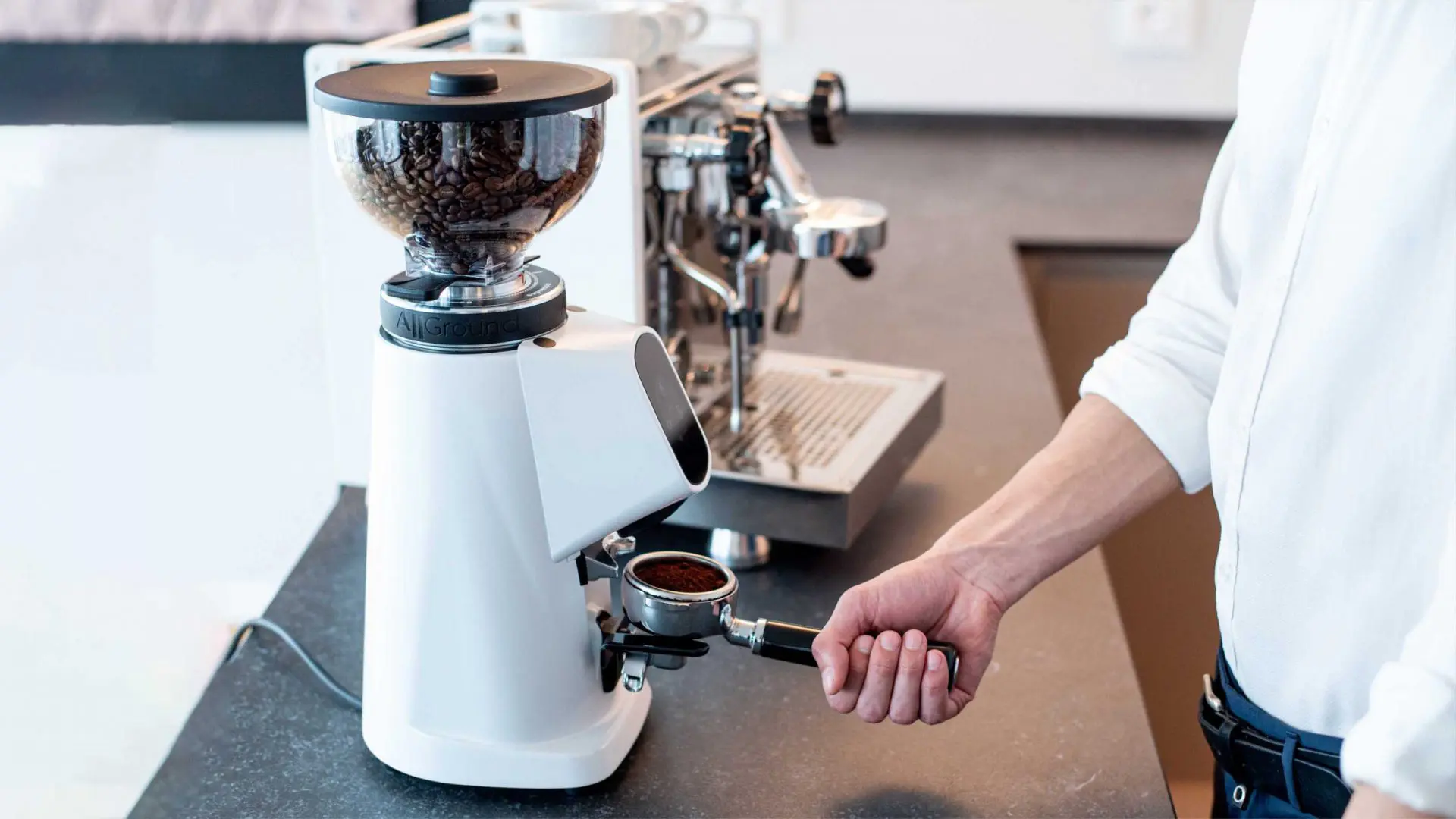 Introducing AllGround coffee grinder by Fiorenzato, for the perfect cup of coffee