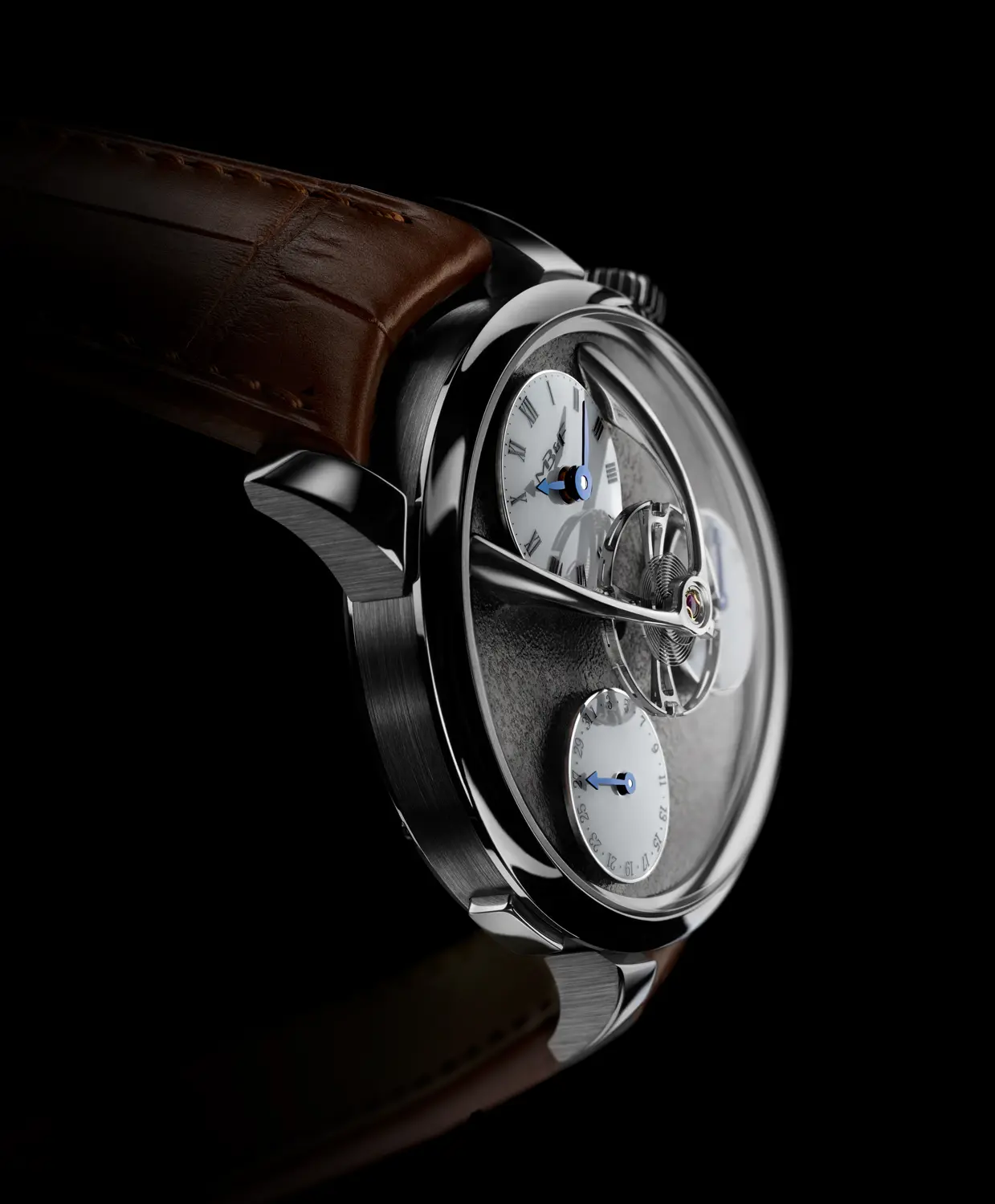 Legacy Machine Split Escapement - WG Ruthenium