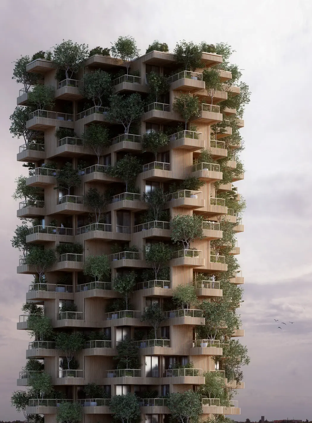 Penda timber tower - Toronto