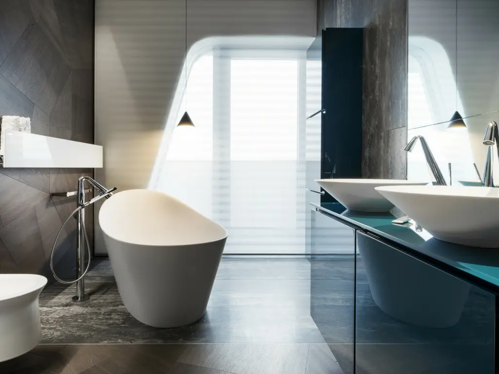 Penthouse One-11 by Milan Contract District _ CityLife by Zaha Hadid Architects _ Milan _ bathroom