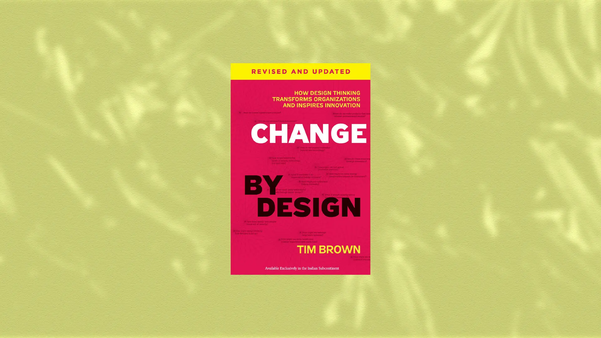 Product design books - Change by Design