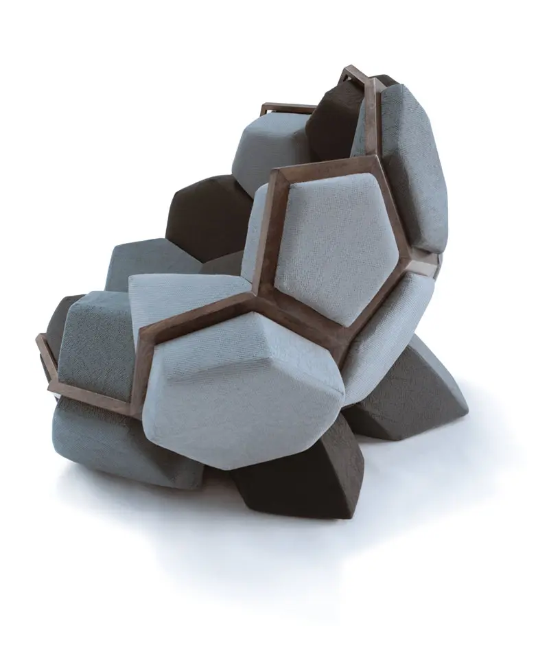 Quartz Armchair by CTRLZAK + Davide Barzaghi - Furniture Design 