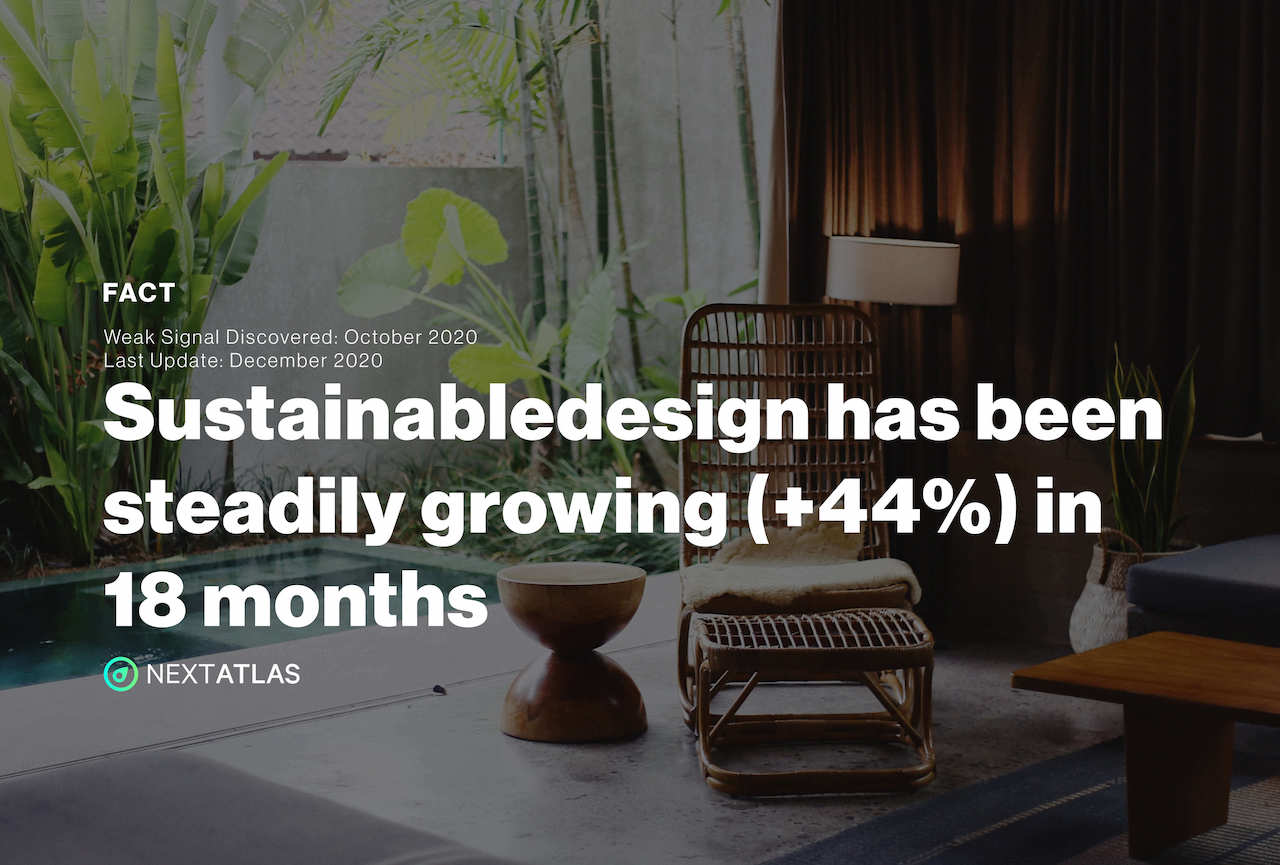 Sustainable furniture trend forecast - Sustainable design by Nextatlas