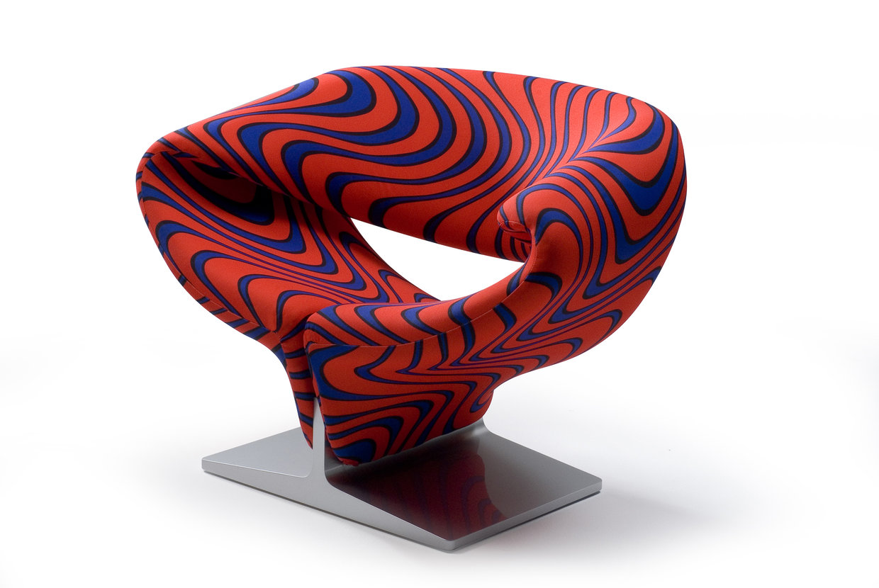 The Ribbon Chair 1965 - Edition Artifor La Galerie Nationale - The Apartment #3 - Pierre Paulin