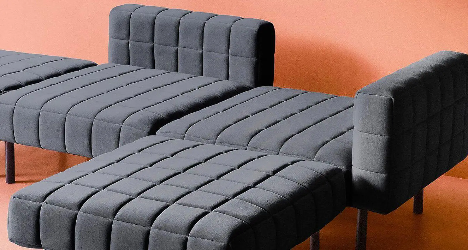 Gray Voxel sofa