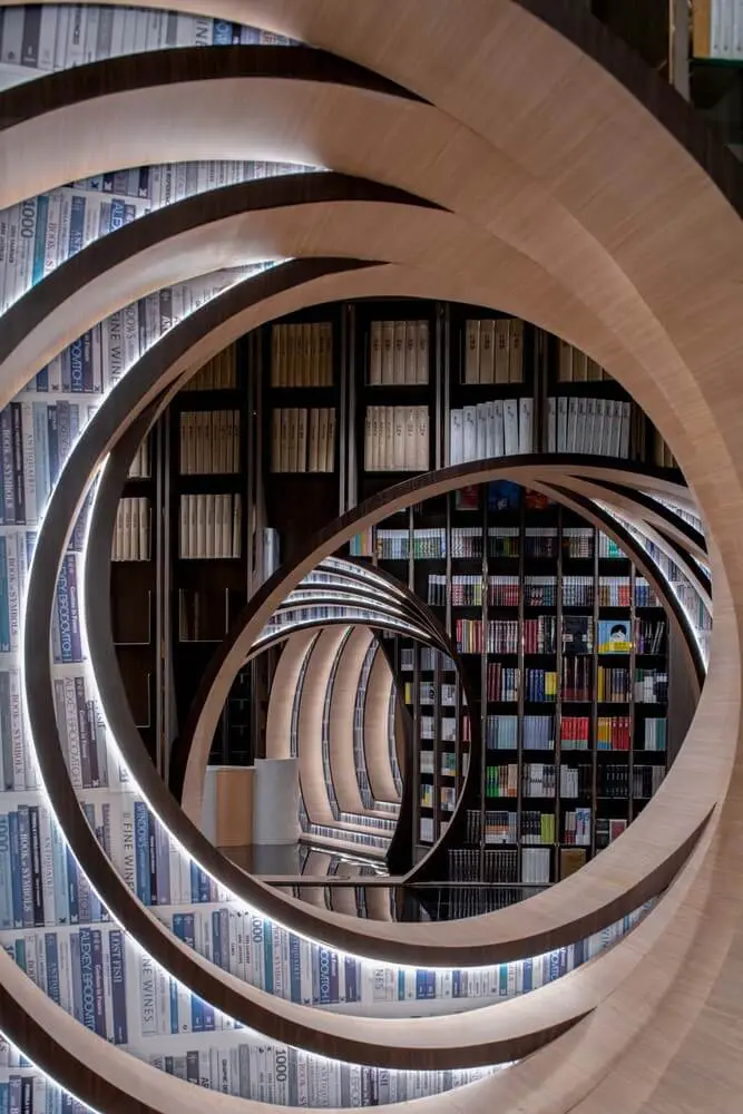 Zhongshuge Bookstore - circles overlapping