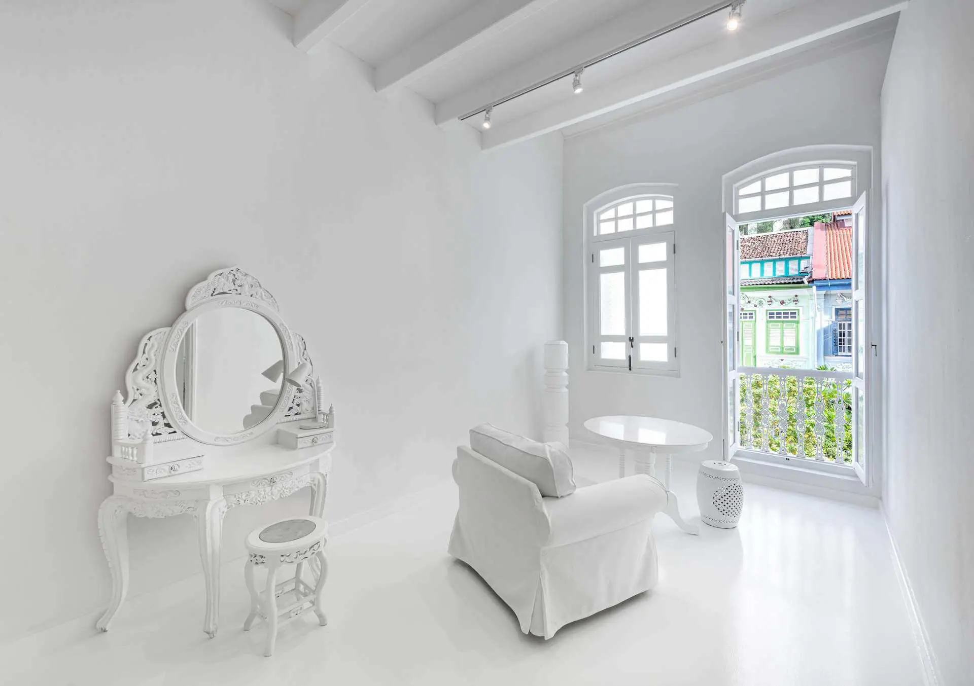 Canvas House - white furniture