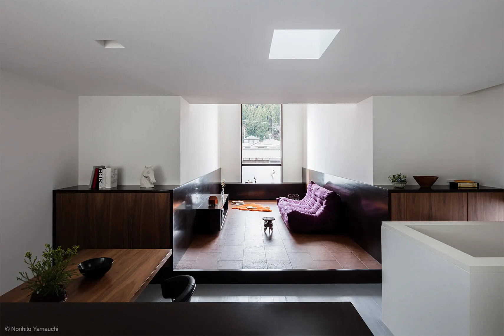 Form Kimura - Slender House interior livingroom