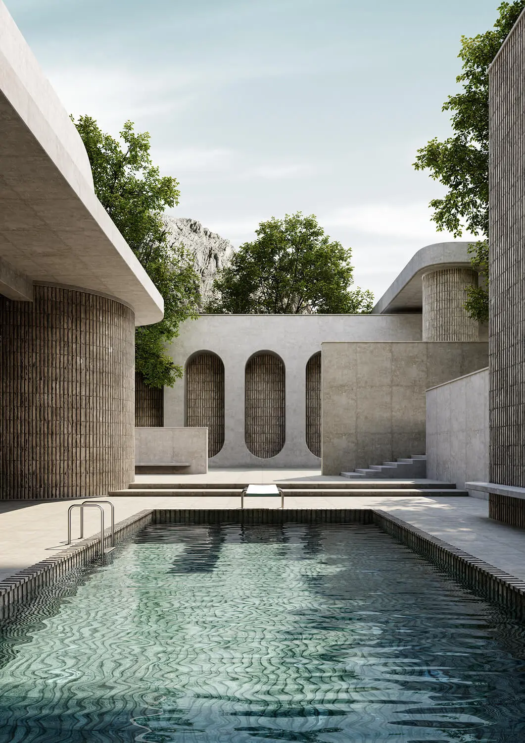 Massimo Colonna - House with pool series