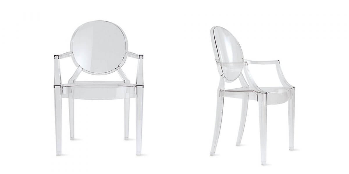 philiippe starck transparent chair design