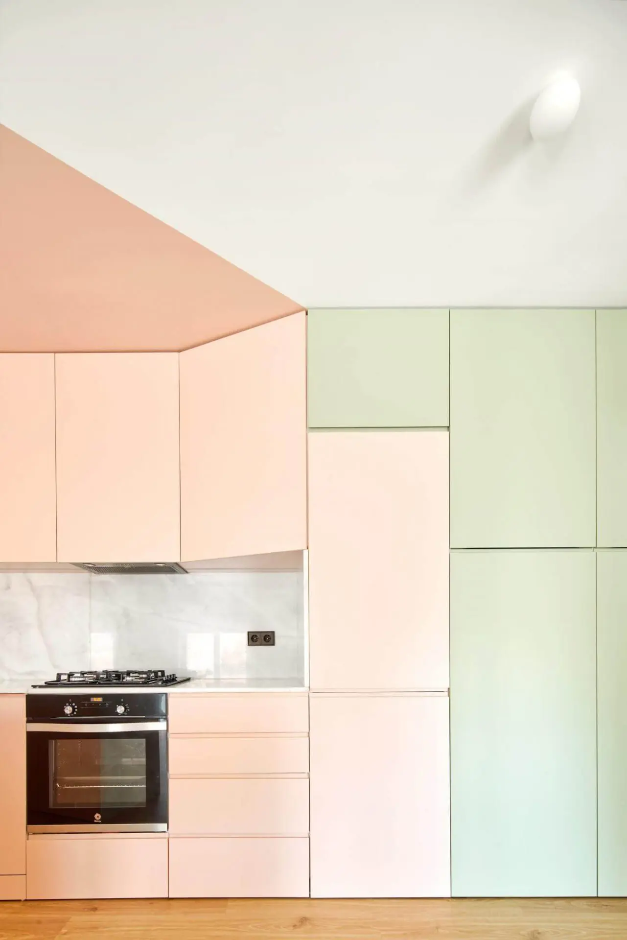 Providencia House - pastel color interiors