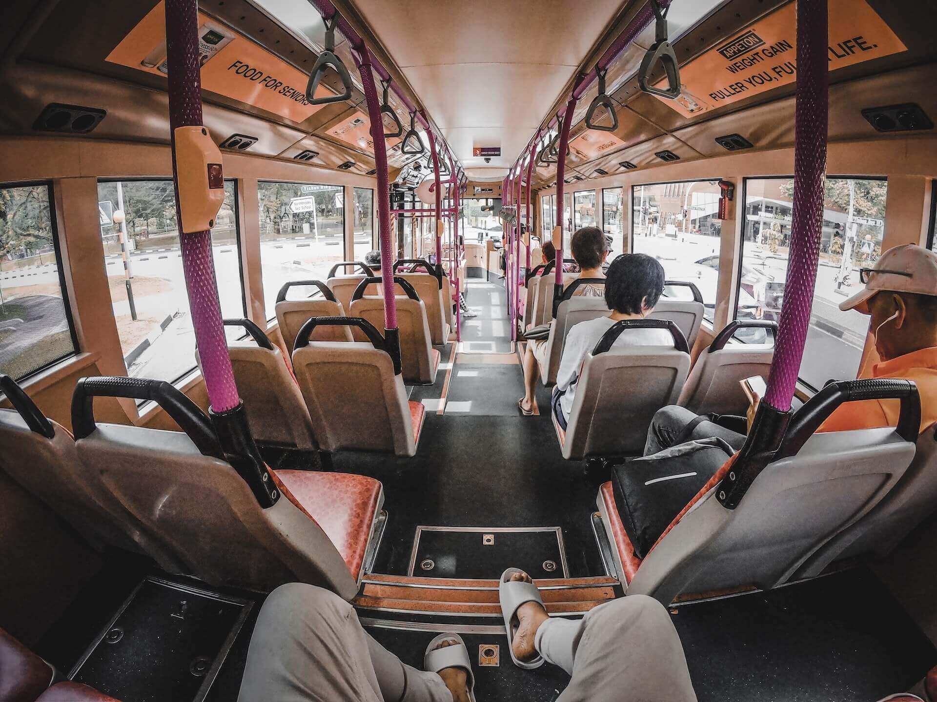 Singapore LTA - bus interior