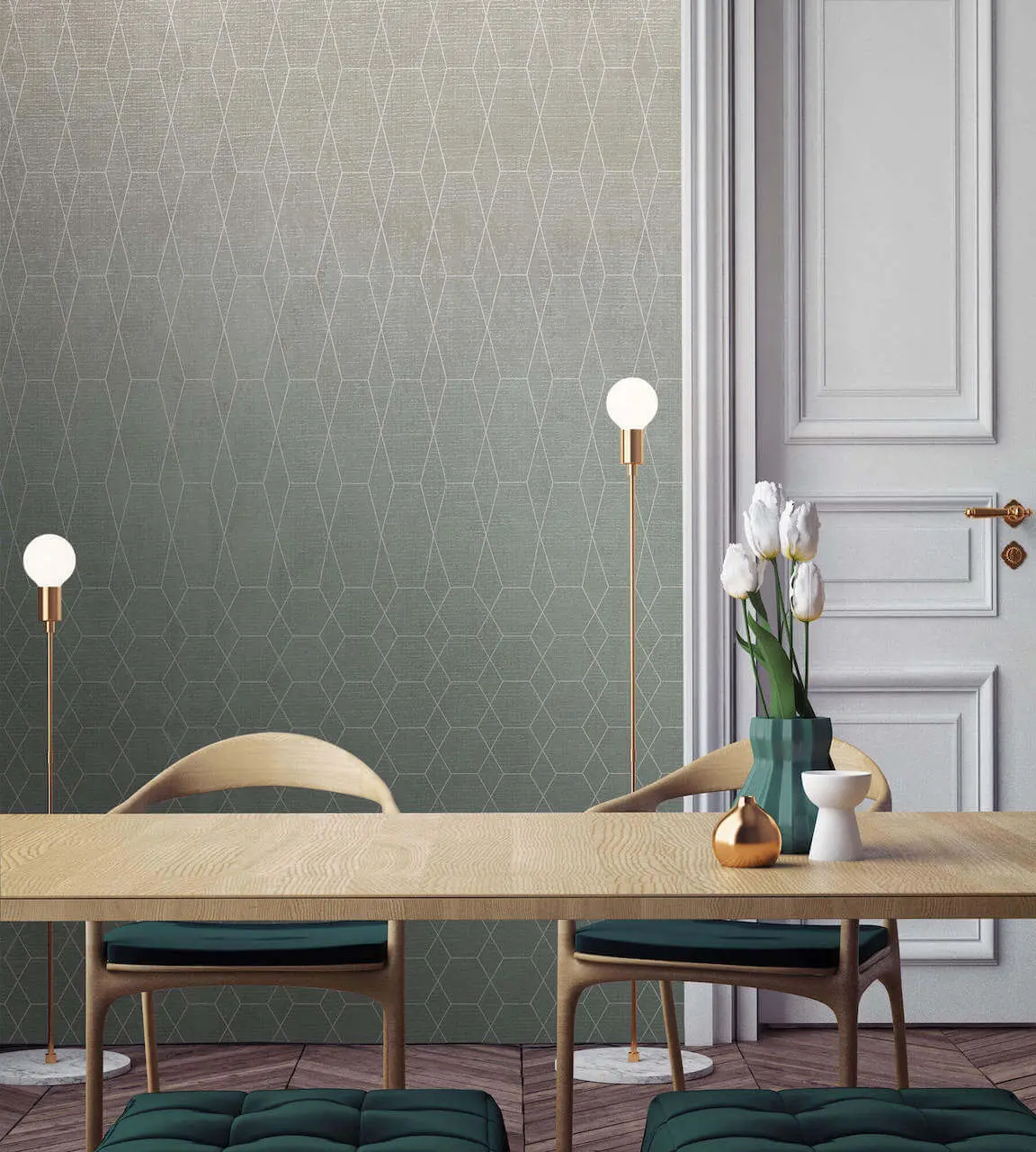 Tecnografica Geometric Wallpaper - GUELPH