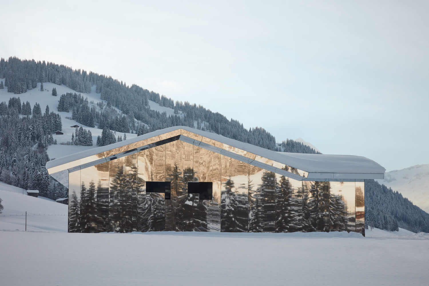 Mirage Gstaadt by Doug Aitken Winter Architecture