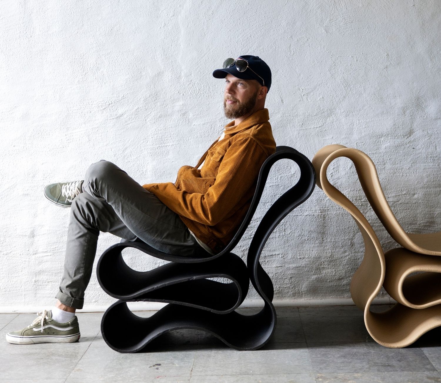 Reform Lounge Chair by Swedish studio Reform Lab
