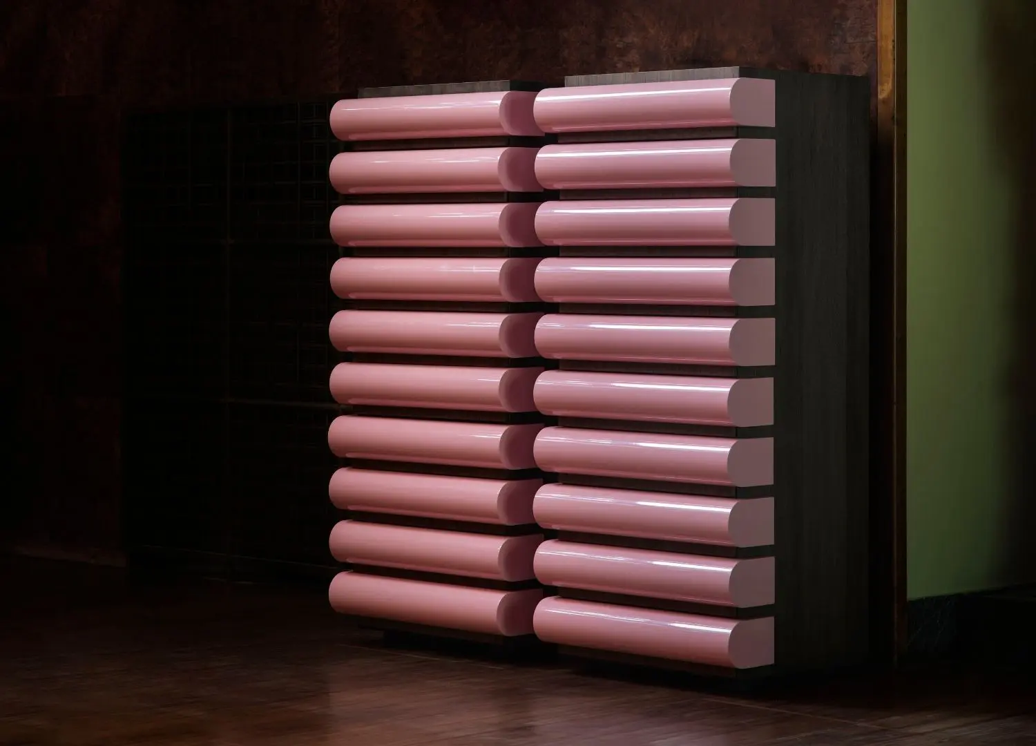 Storet chest of drawers by Nanda Vigo _ Photo by Alberto Strada _ Acerbis (3)