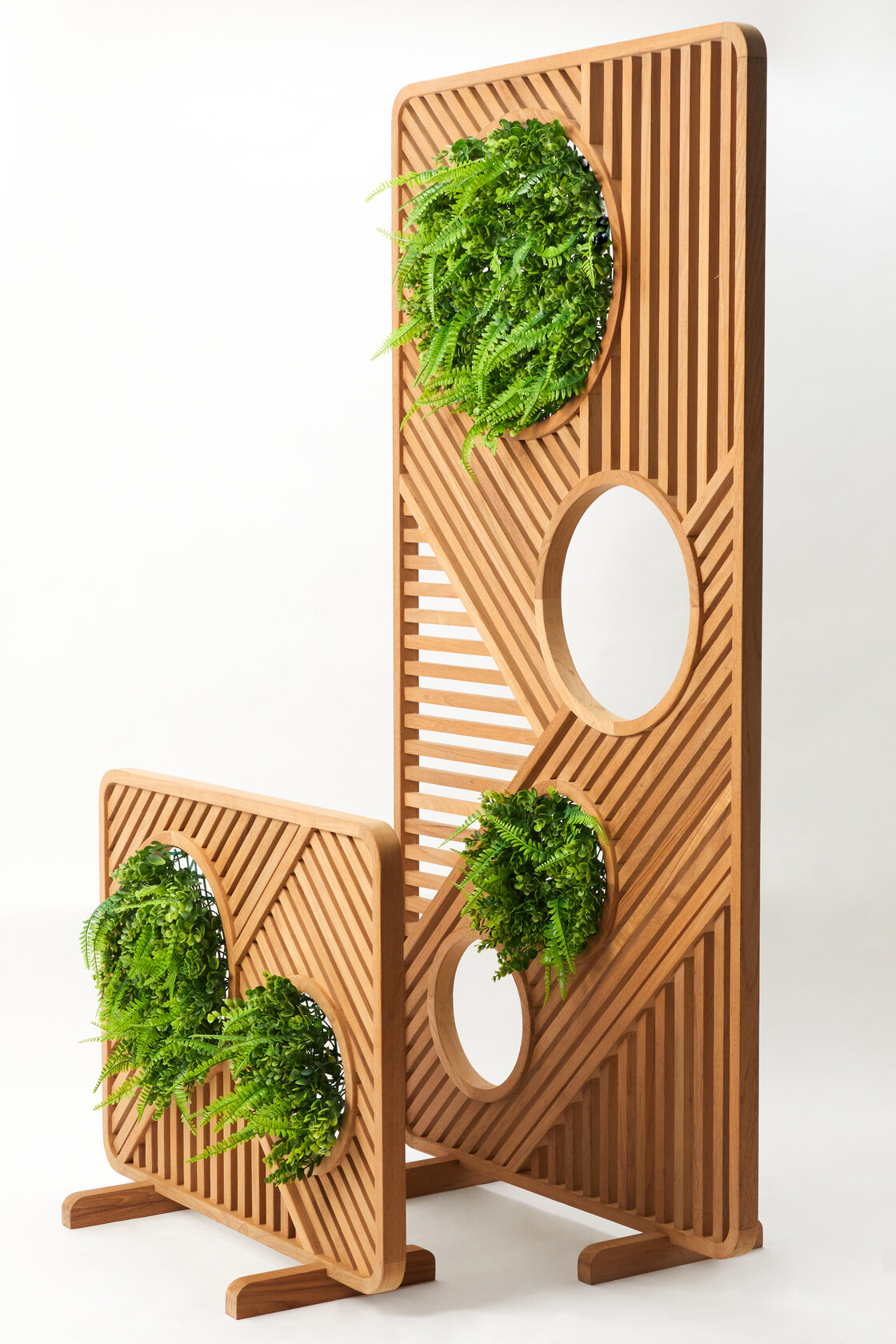 Green Partition by Deesawat Industries _ Milan Design Week 2022 _ Host & Home _ Thai Design