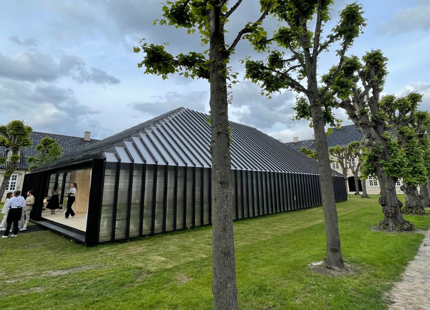 Fritz Hanse Pavilion + architecture firm Henning Larse _ 150 anniversary at Designmuseum Denmark