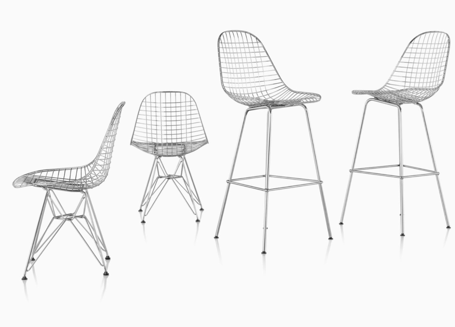 Wire chair _ 10 best Charles and Ray Eames designs