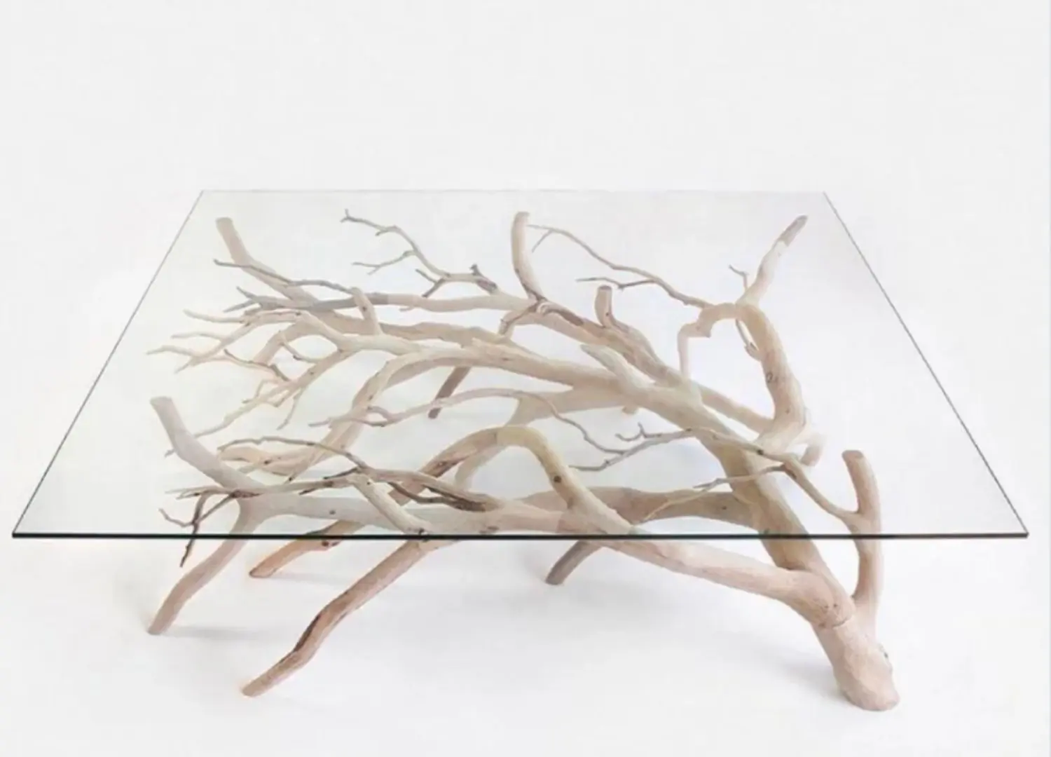 Second Nature Table _ Natural and artificial furniture design