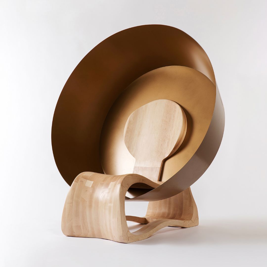 Goyo chair: a quiet house for meditation