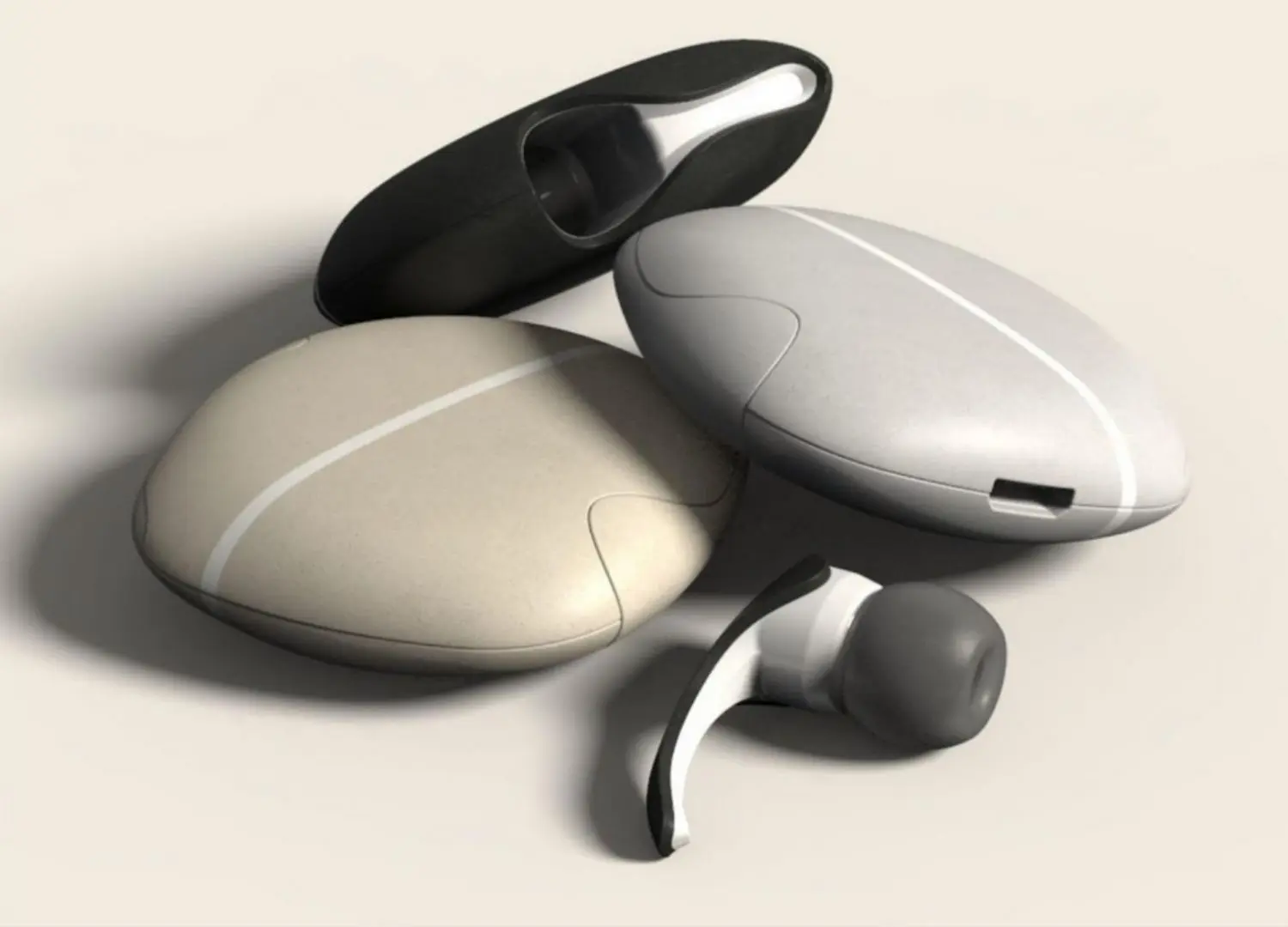 Pebble Shaped Koishi - cool headphone concepts for the modern age
