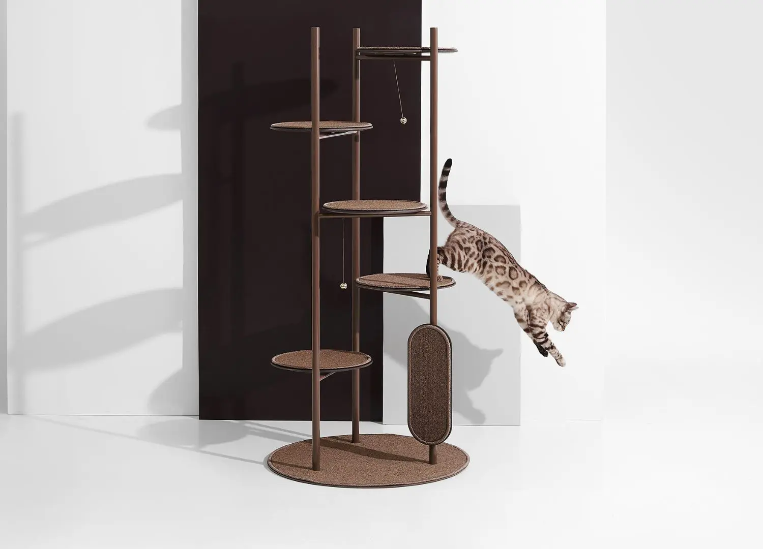 7 sleek cat tree design products to enhance your interiors DesignWanted