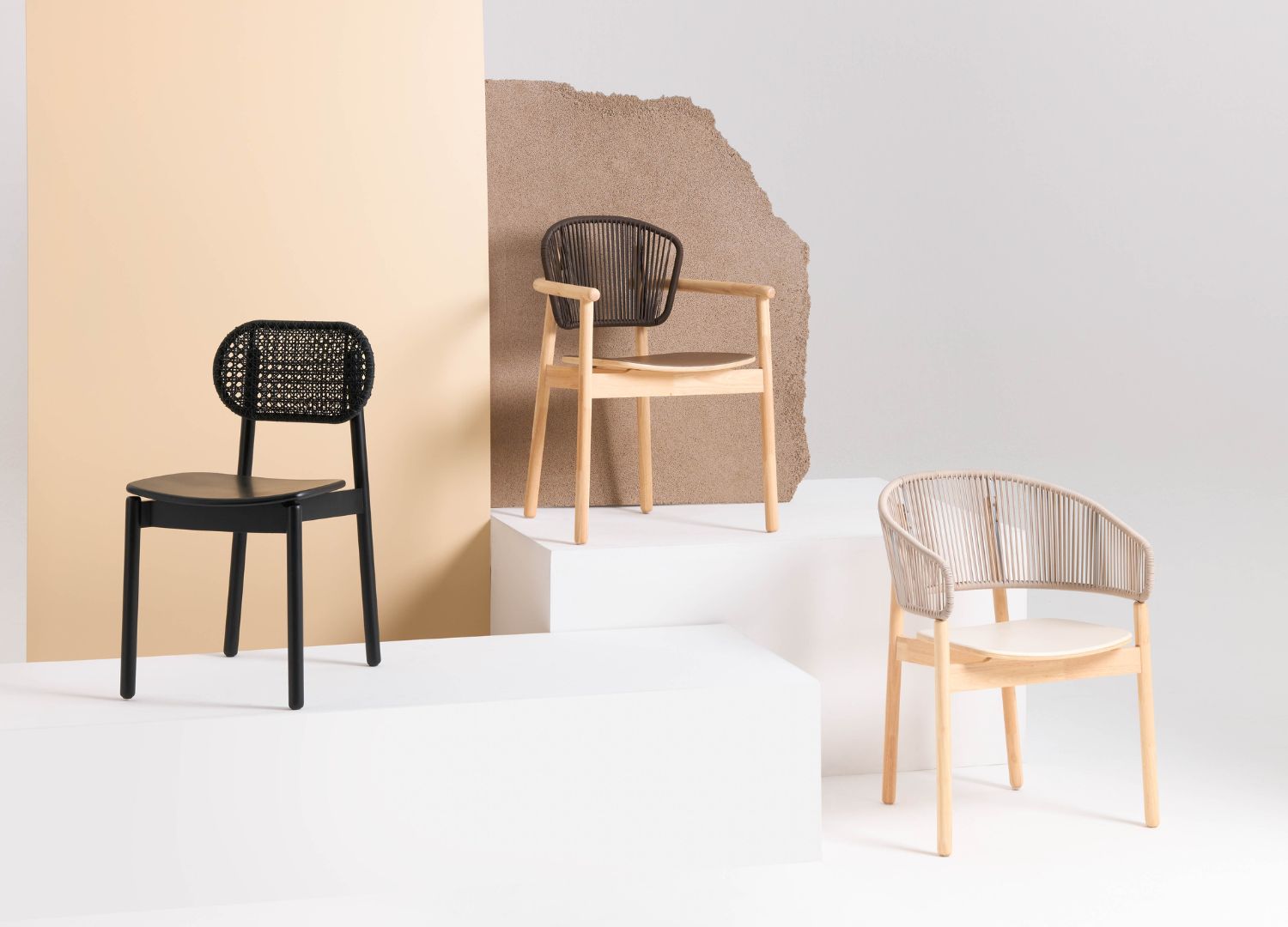 Bound chair by MORE - Thai Designers _ Slow Hand Design exhibition _ Milan Design Week 2023