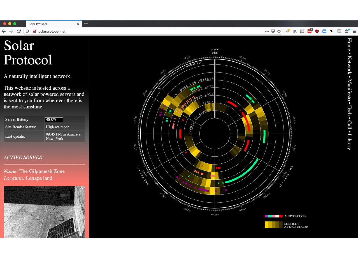 Solar Protocol by Tega Brain, Alex Nathanson and Benedetta Piantella / Innovative digital design and data visualizations that shed light on global warming