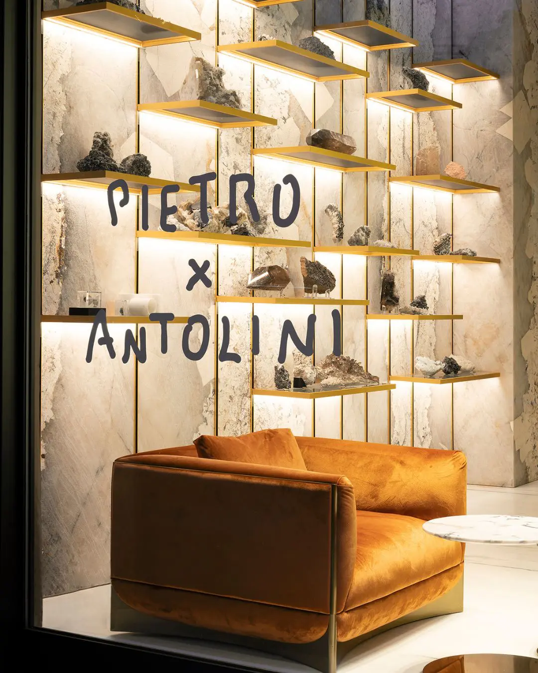 I want it wow installation by Pietro Terzini for Antolini - Milan Design Week 2023