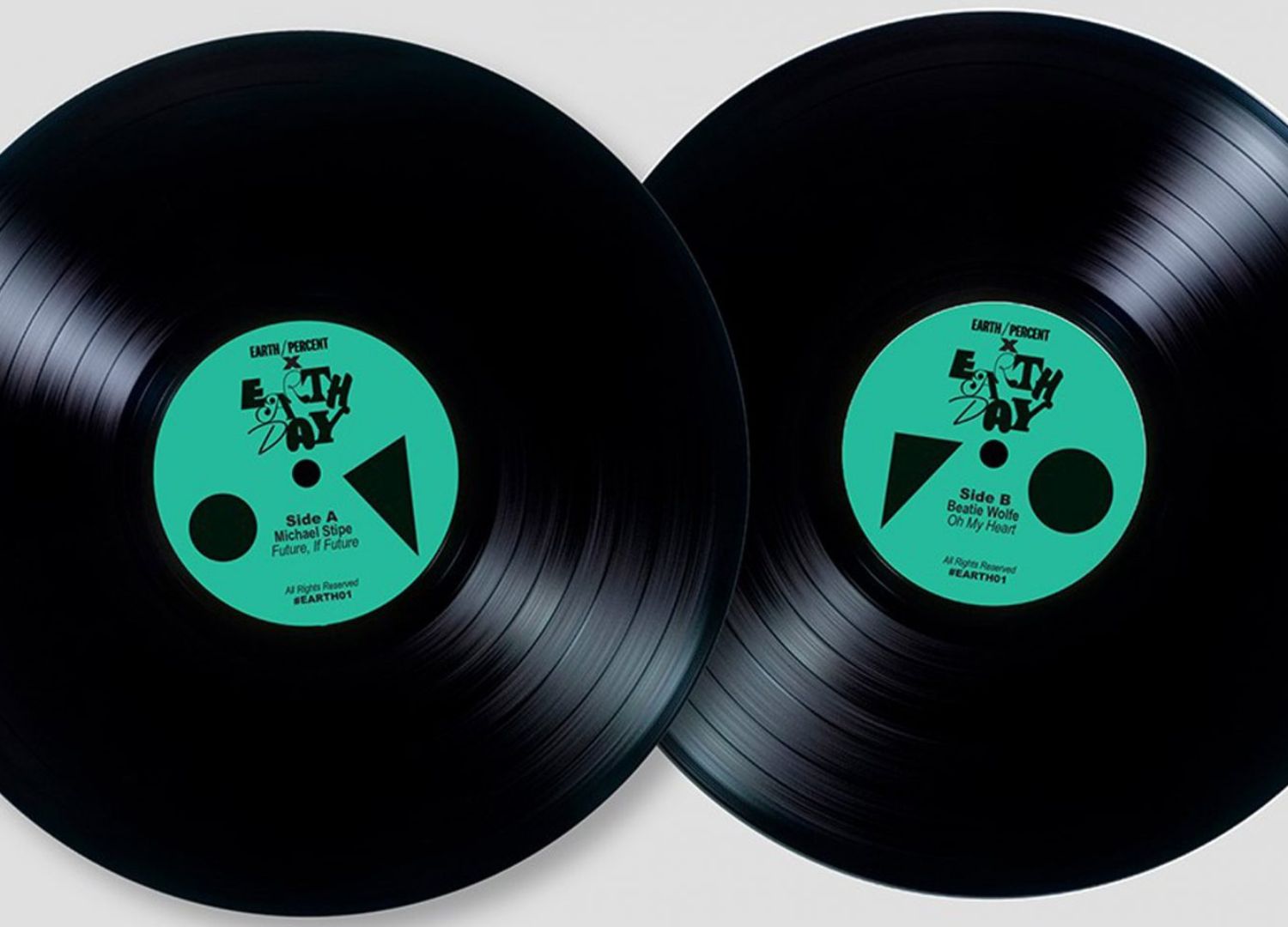 Vinyl Record by Evolution Music - 5 projects that explore different uses for bioplastics
