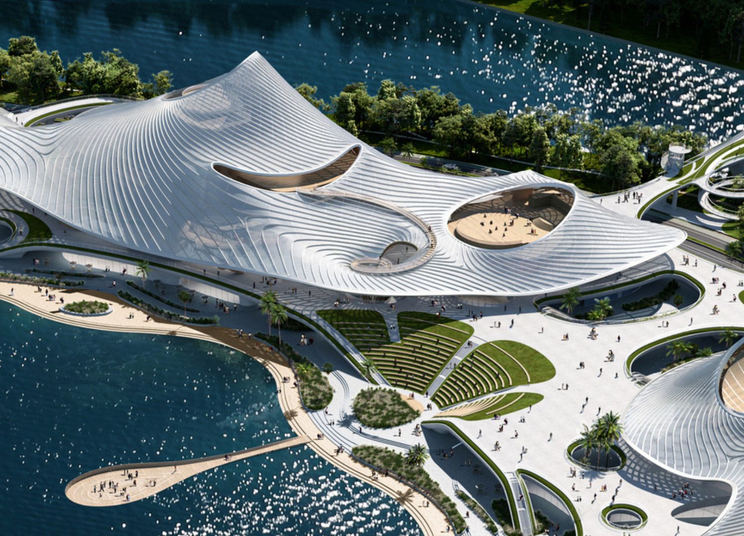 Nanhai Art Center by MAD Architects _ Foshan City - Guangdong (2)