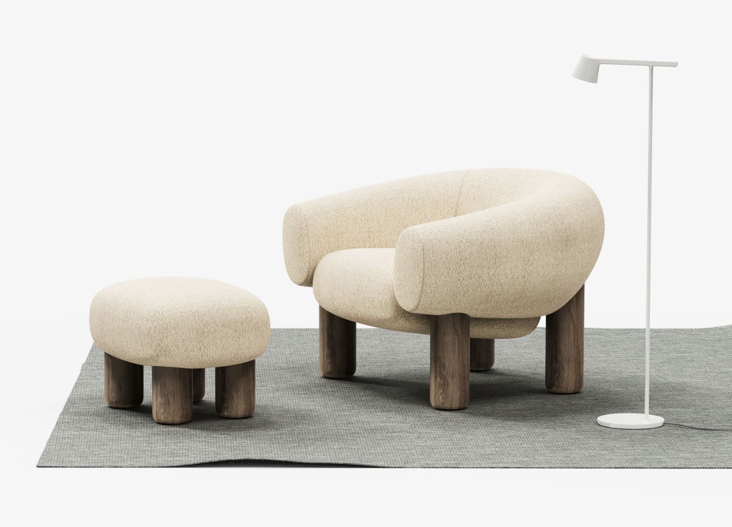 Chubby Bear Chair by Femo Design Studio by Femo Wong
