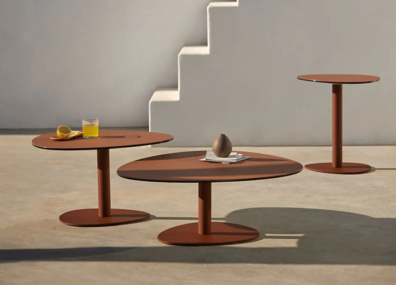 The Stone collection of coffee tables by Musola