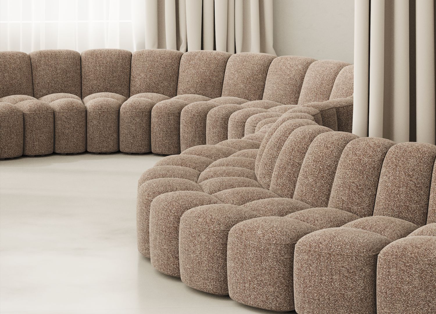 Array modular sofa by Snohetta for MDF Italia