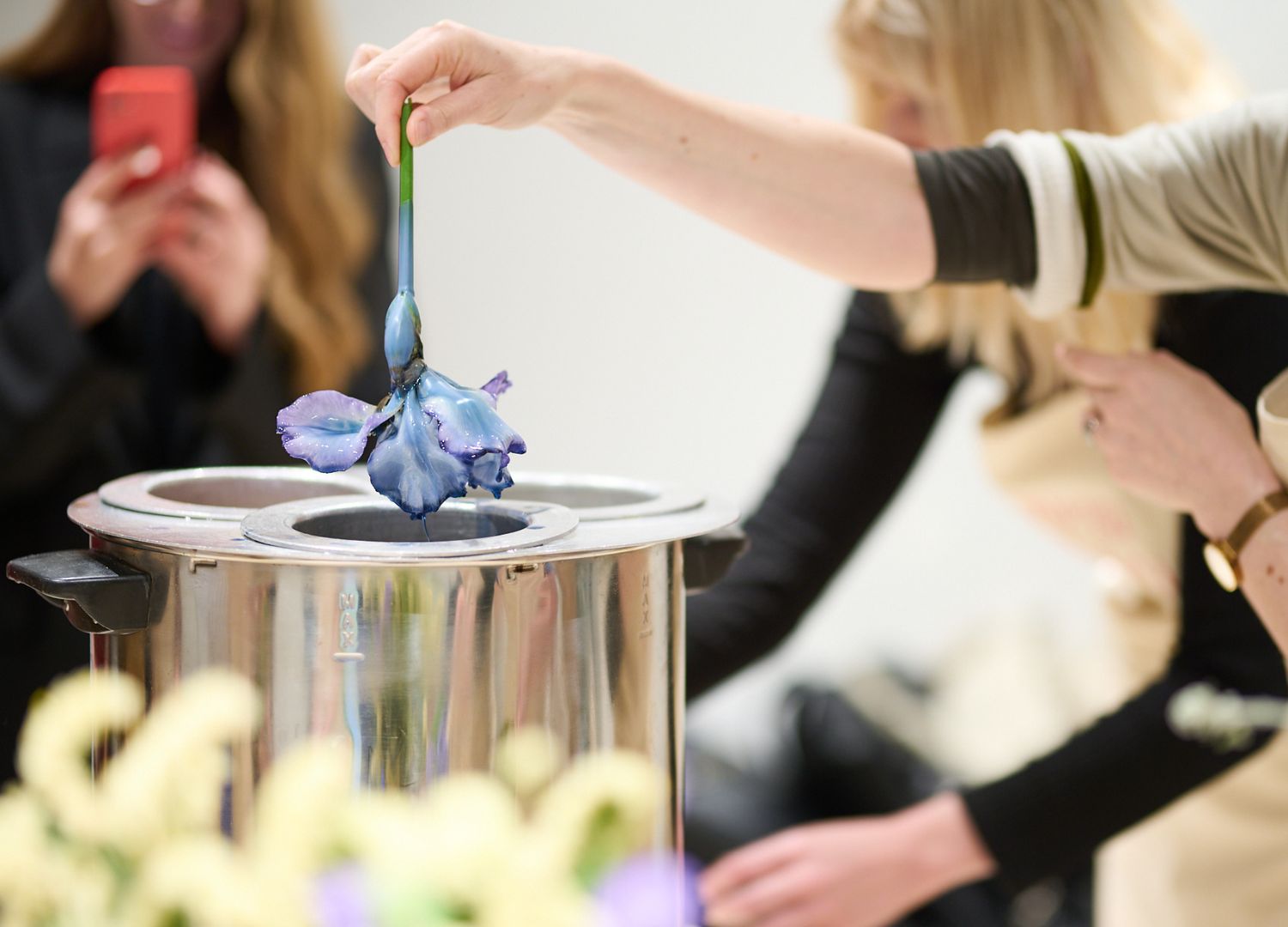 WAXING ATELIER _ Bottega in Bloom by Iris Ceramica Group at Clerkenwell Design Week _ ICG Gallery London