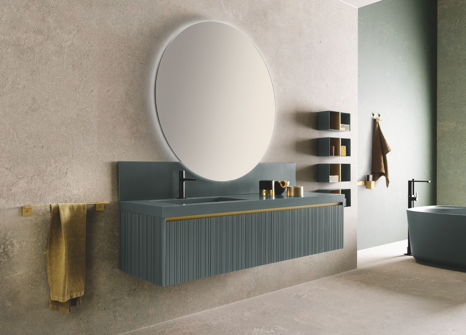 Tulle collection by Archeda _ modern bathroom sanctuary