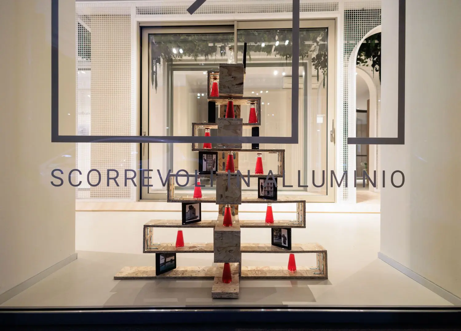 Spazio Domal _ MilanoDesignXmas 2024 _ Architects x Christmas trees _ design showrooms _ Milan