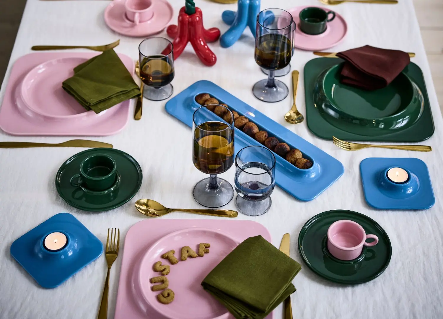 IKEA Gustaf Westman ストローラ ヴィンテルフィント2 セット Gustaf Westman x IKEA: A playful and bold festive season