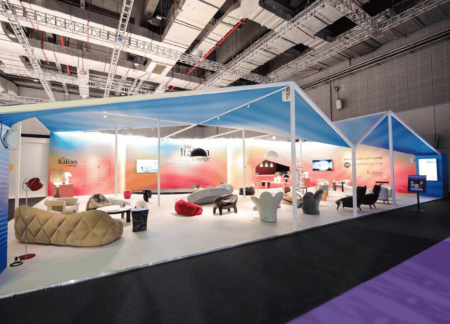 The Italian Lounge at CIFF Shanghai 2025 © The Italian Lounge