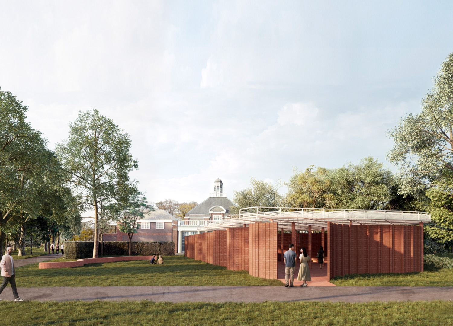 Serpentine Pavilion 2026 render © LANZA Atelier