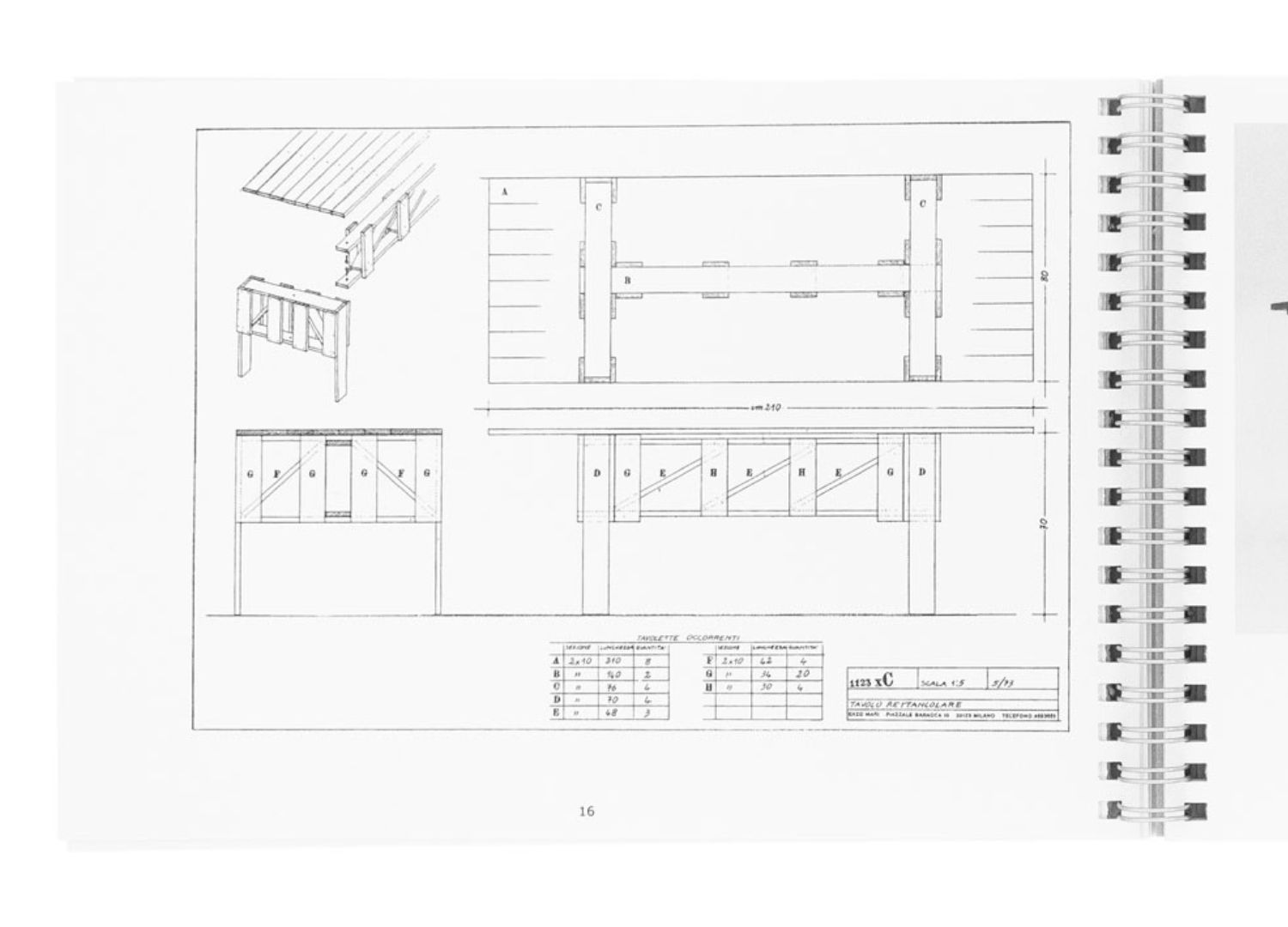 Standard Parts _ Autoprogettazione © Enzo Mari