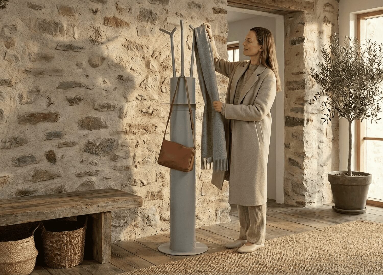 Walking Coat Rack, Cesare Miozzi © Cesare Miozzi