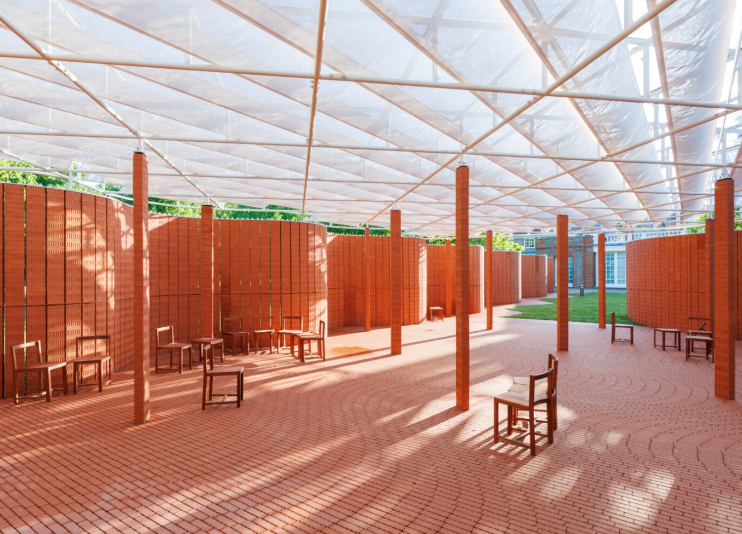 Serpentine Pavilion 2026, designed by LANZA Atelier © Iwan Baan, Courtesy Serpentine