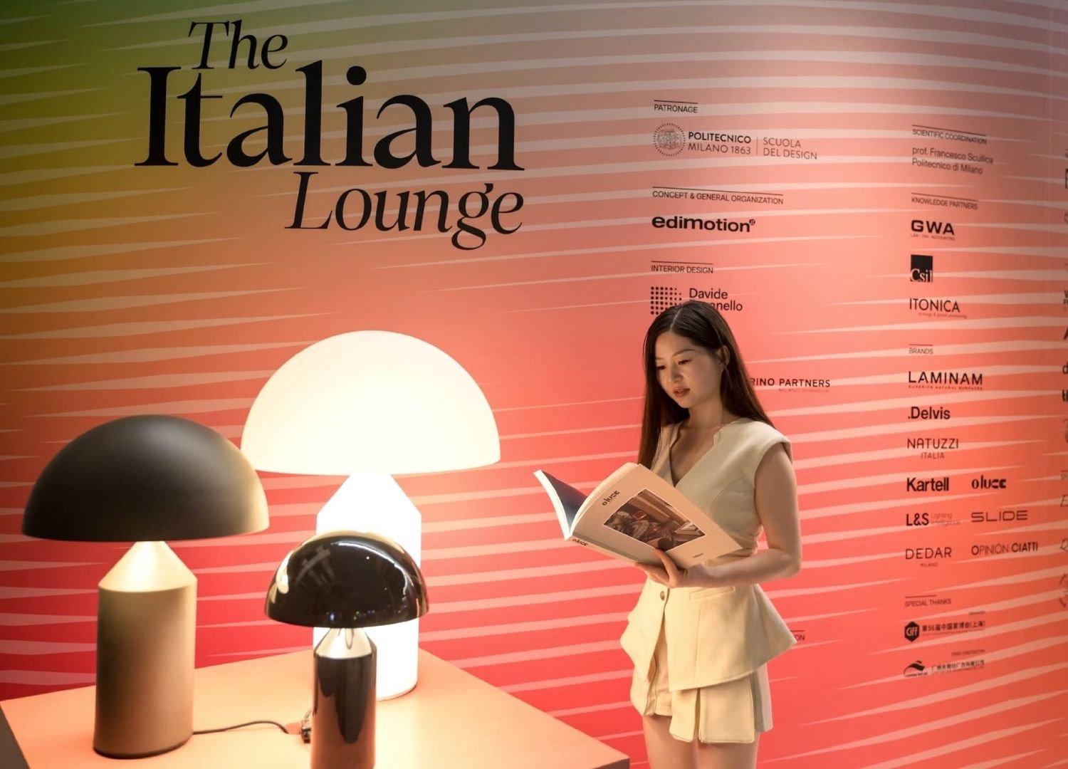 The Italian Lounge at CIFF Shangai 2025 - ©Edimotion